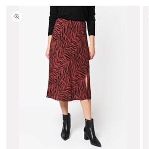 Rails Veda Tiger Stripe Midi Skirt